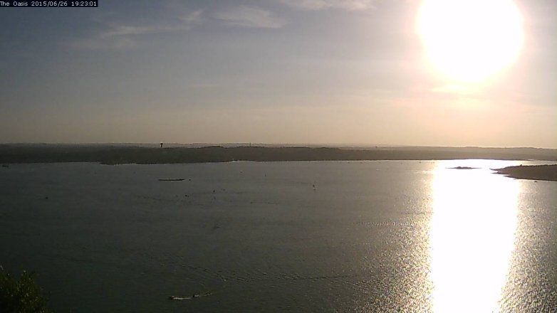 Lake Travis webcam, June 26, 2015 6:30 PM CT
