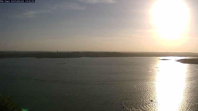 Lake Travis webcam, June 26, 2015 6:40 PM CT