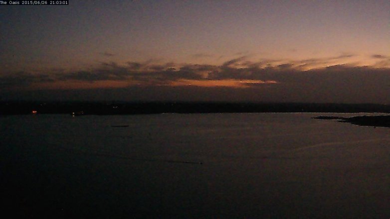 Lake Travis webcam, June 26, 2015 8:10 PM CT
