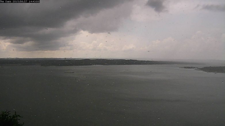 Lake Travis webcam, June 27, 2015 1:50 PM CT
