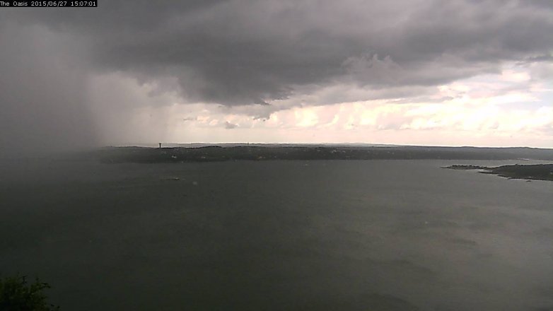 Lake Travis webcam, June 27, 2015 2:15 PM CT