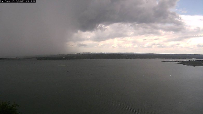 Lake Travis webcam, June 27, 2015 2:25 PM CT