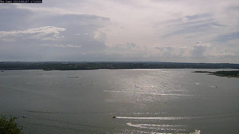 Lake Travis webcam, June 27, 2015 4:25 PM CT