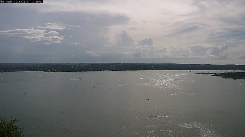 Lake Travis webcam, June 27, 2015 4:40 PM CT
