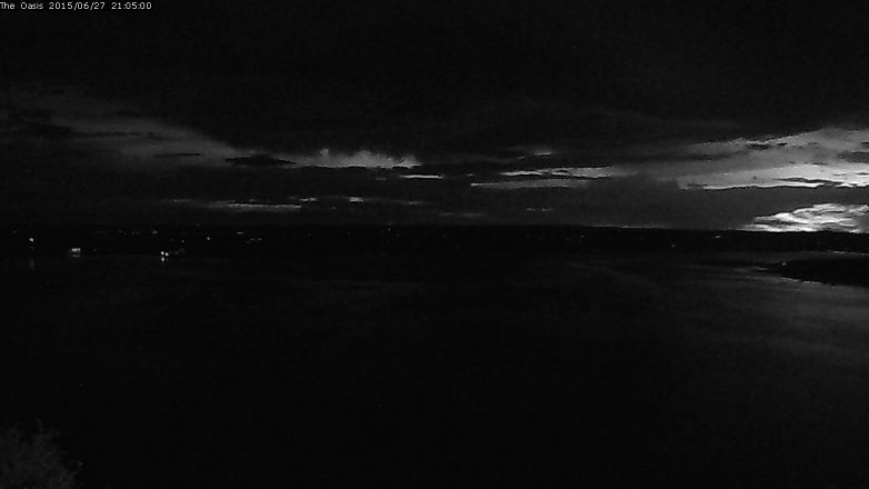 Lake Travis webcam, June 27, 2015 8:10 PM CT