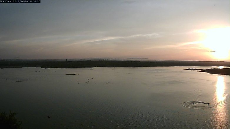 Lake Travis webcam, June 28, 2015 7:30 PM CT