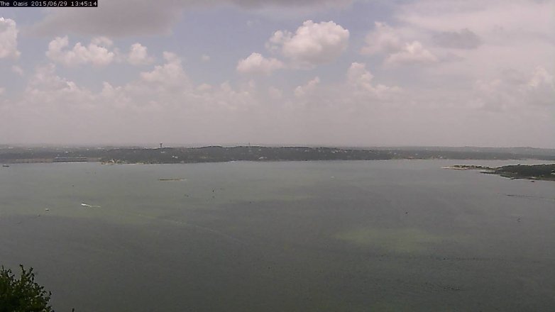 Lake Travis webcam, June 29, 2015 12:50 PM CT
