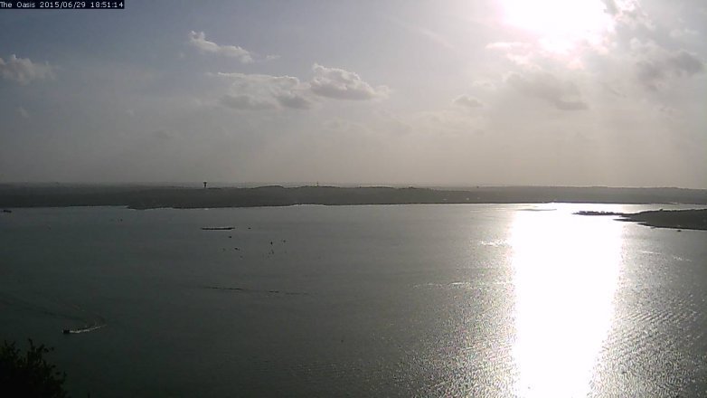 Lake Travis webcam, June 29, 2015 6:00 PM CT