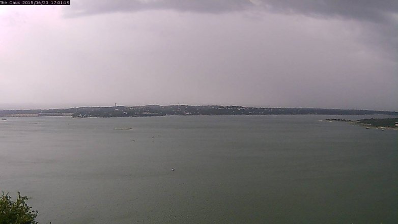 Lake Travis webcam, June 30, 2015 4:10 PM CT