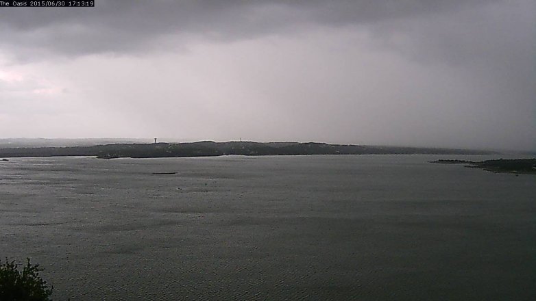 Lake Travis webcam, June 30, 2015 4:20 PM CT