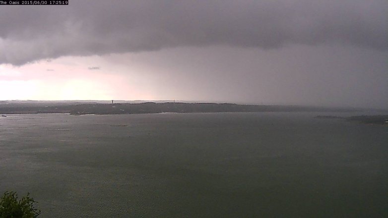 Lake Travis webcam, June 30, 2015 4:30 PM CT