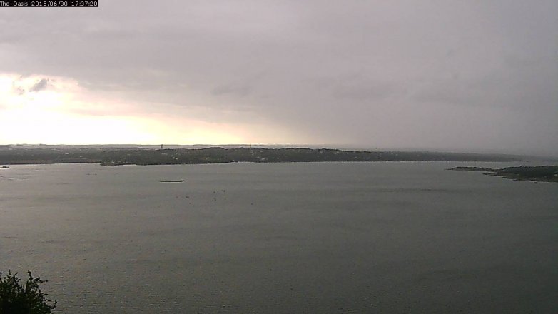 Lake Travis webcam, June 30, 2015 4:45 PM CT