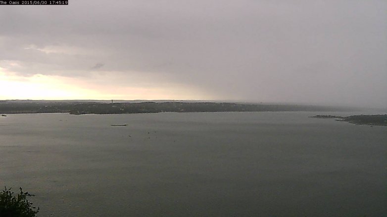 Lake Travis webcam, June 30, 2015 4:50 PM CT