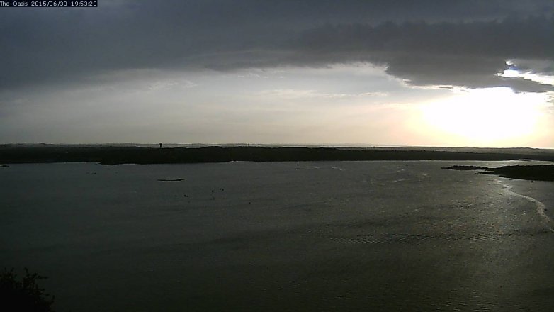 Lake Travis webcam, June 30, 2015 7:00 PM CT
