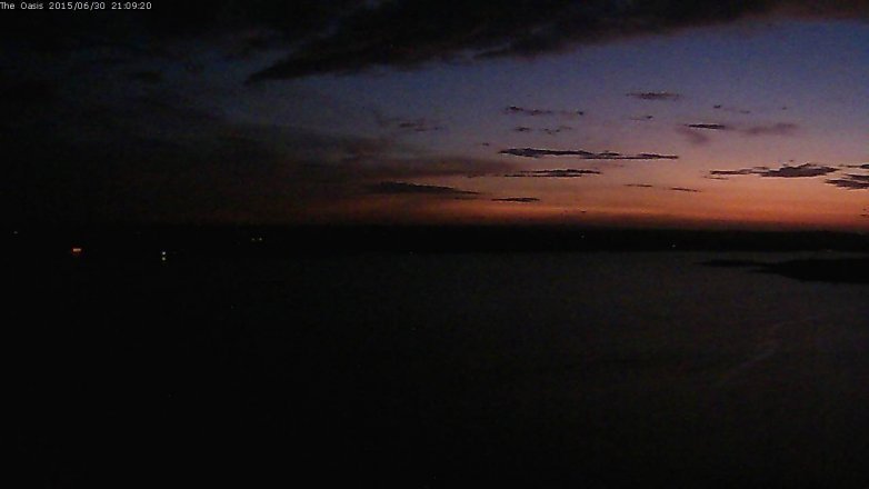 Lake Travis webcam, June 30, 2015 8:15 PM CT