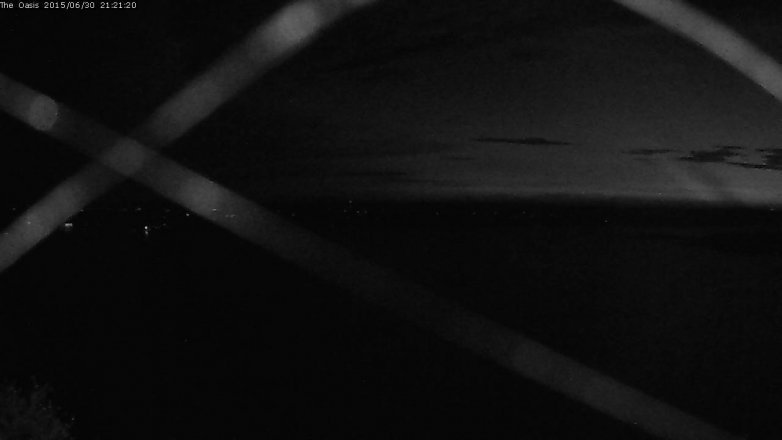 Lake Travis webcam, June 30, 2015 8:30 PM CT