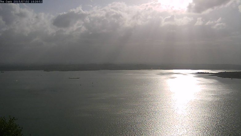 Lake Travis webcam, July 2, 2015 5:35 PM CT