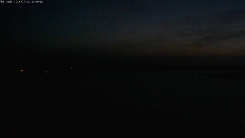 Lake Travis webcam, July 2, 2015 8:15 PM CT