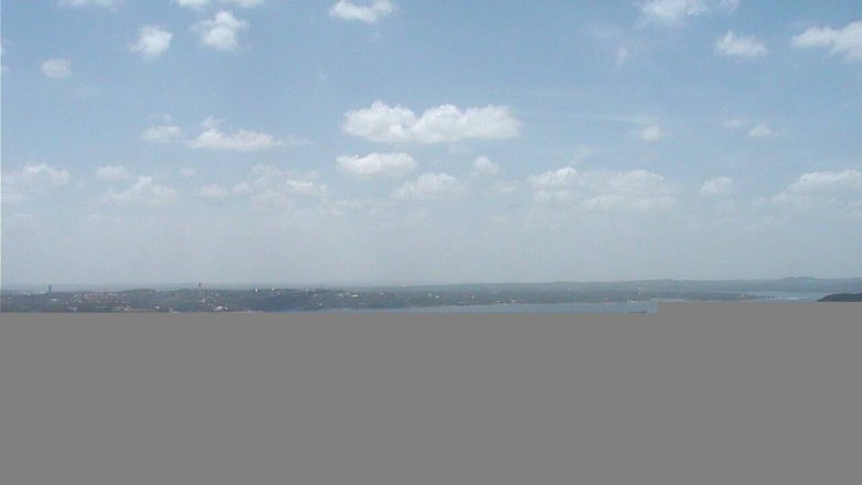 Lake Travis webcam, July 10, 2015 1:10 PM CT