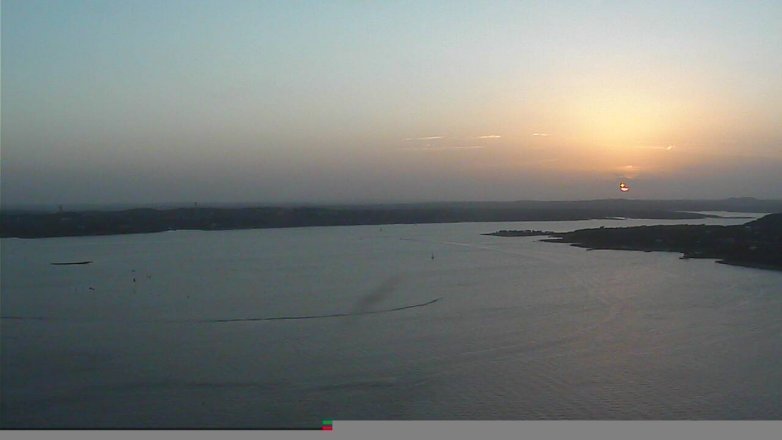Lake Travis webcam, July 10, 2015 8:00 PM CT