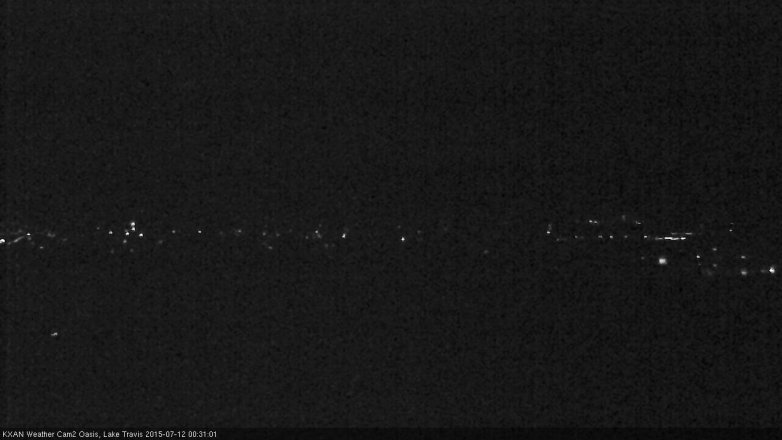 Lake Travis webcam, July 11, 2015 12:00 AM CT