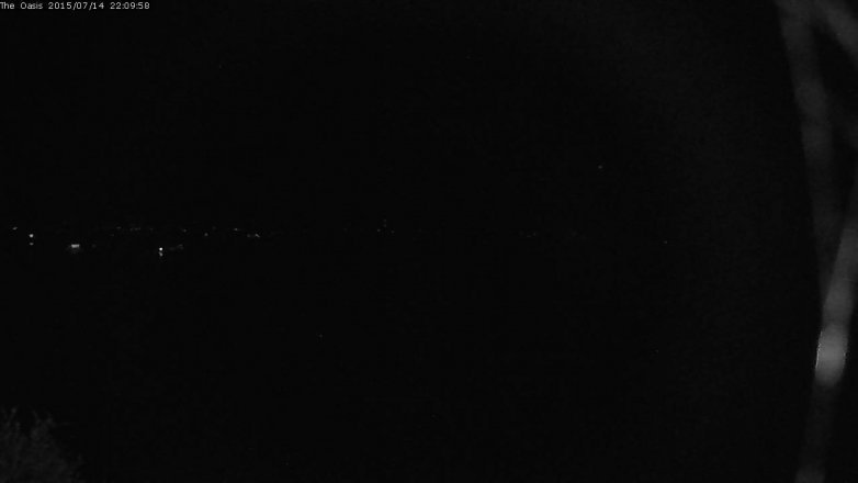 Lake Travis webcam, July 14, 2015 9:15 PM CT