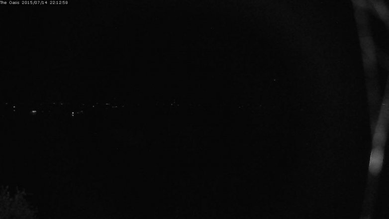 Lake Travis webcam, July 14, 2015 9:20 PM CT