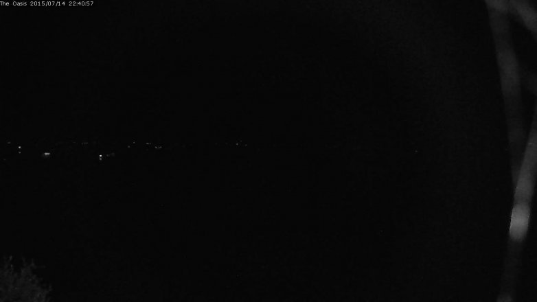 Lake Travis webcam, July 14, 2015 9:50 PM CT