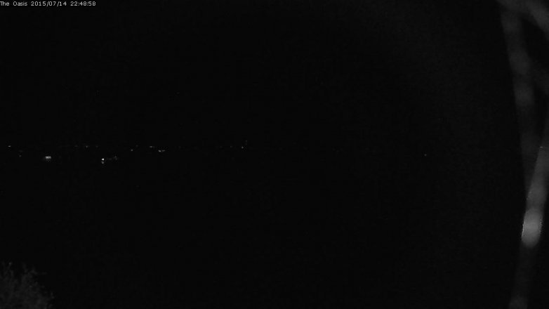 Lake Travis webcam, July 14, 2015 9:55 PM CT