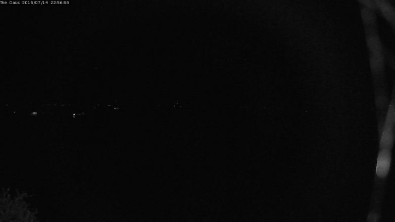 Lake Travis webcam, July 14, 2015 10:05 PM CT