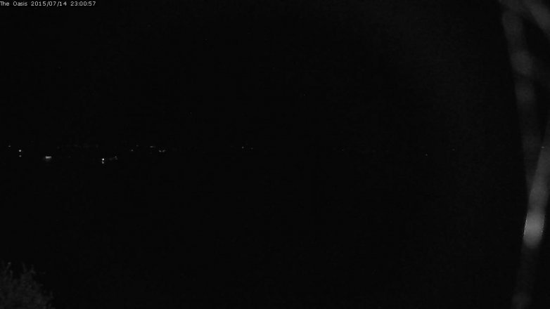 Lake Travis webcam, July 14, 2015 10:10 PM CT