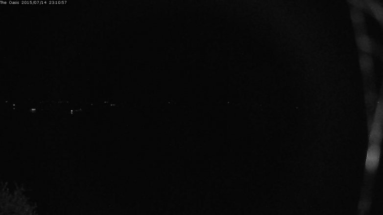 Lake Travis webcam, July 14, 2015 10:20 PM CT