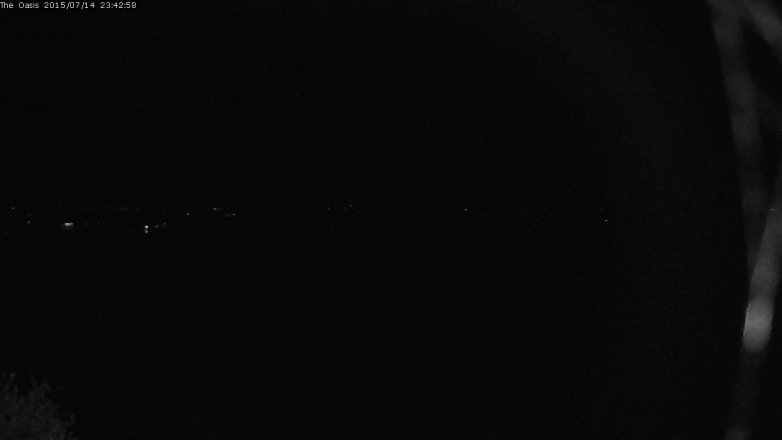 Lake Travis webcam, July 14, 2015 10:50 PM CT