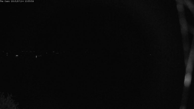 Lake Travis webcam, July 14, 2015 11:00 PM CT