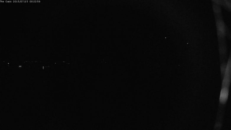 Lake Travis webcam, July 14, 2015 11:30 PM CT