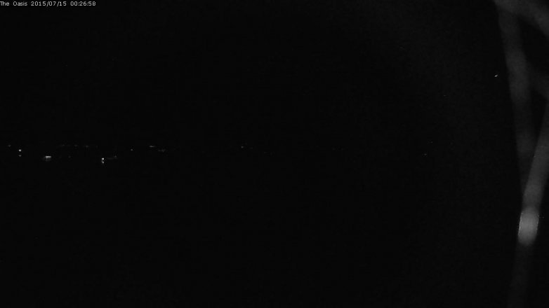 Lake Travis webcam, July 14, 2015 11:35 PM CT
