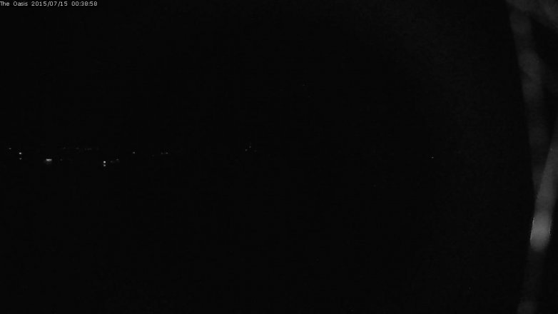 Lake Travis webcam, July 14, 2015 11:45 PM CT