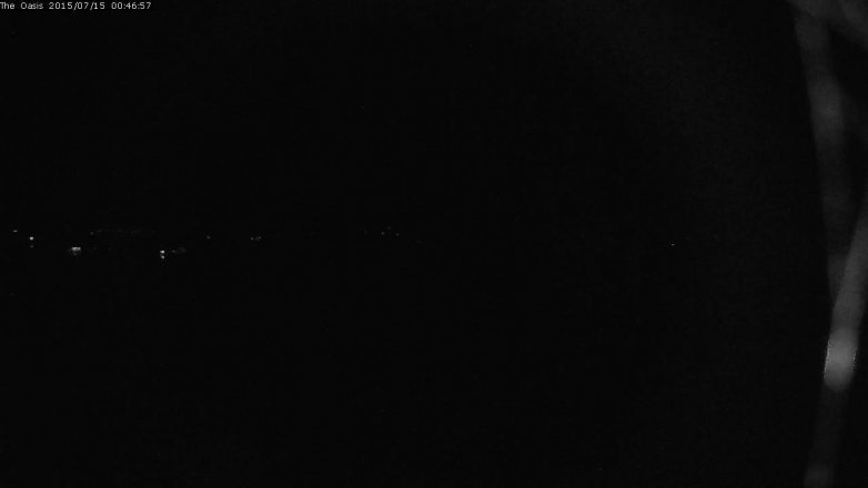 Lake Travis webcam, July 14, 2015 11:55 PM CT