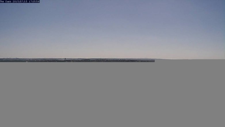 Lake Travis webcam, July 15, 2015 4:10 PM CT