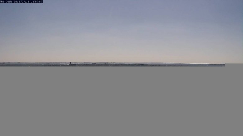 Lake Travis webcam, July 16, 2015 4:05 PM CT