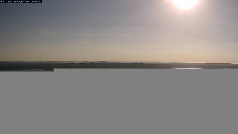 Lake Travis webcam, July 16, 2015 6:10 PM CT