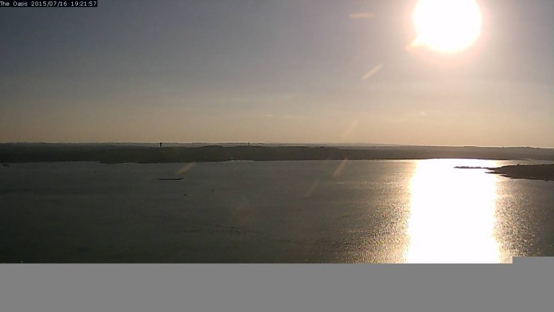 Lake Travis webcam, July 16, 2015 6:30 PM CT