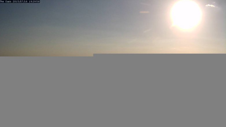 Lake Travis webcam, July 16, 2015 6:35 PM CT