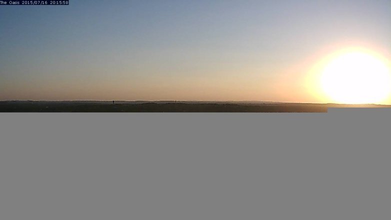 Lake Travis webcam, July 16, 2015 7:20 PM CT