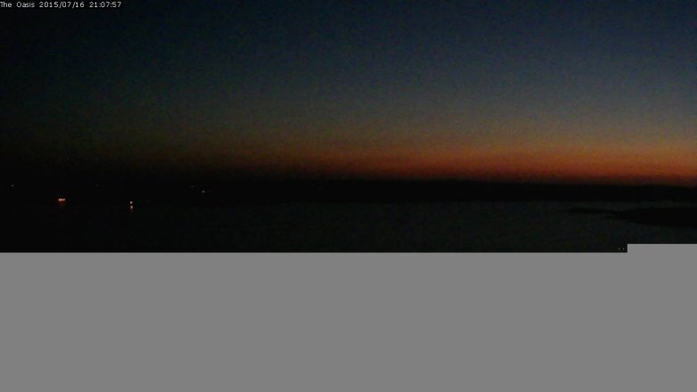 Lake Travis webcam, July 16, 2015 8:15 PM CT
