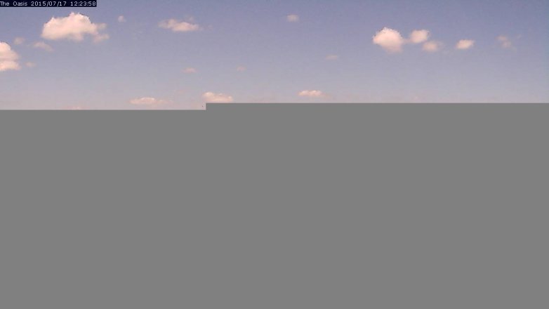 Lake Travis webcam, July 17, 2015 11:30 AM CT