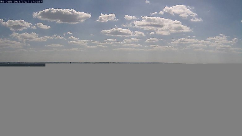 Lake Travis webcam, July 17, 2015 4:40 PM CT