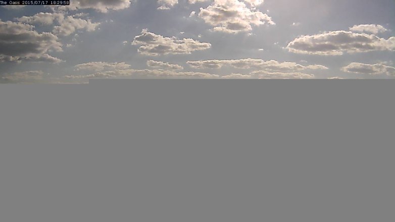 Lake Travis webcam, July 17, 2015 5:35 PM CT
