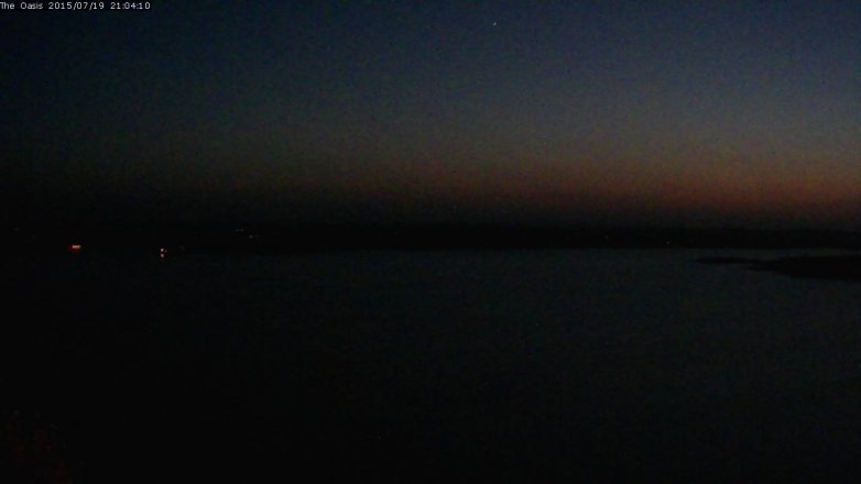 Lake Travis webcam, July 19, 2015 8:10 PM CT