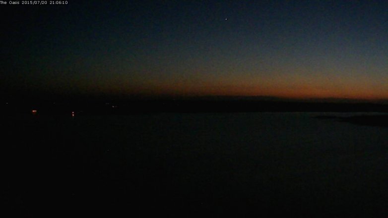 Lake Travis webcam, July 20, 2015 8:15 PM CT